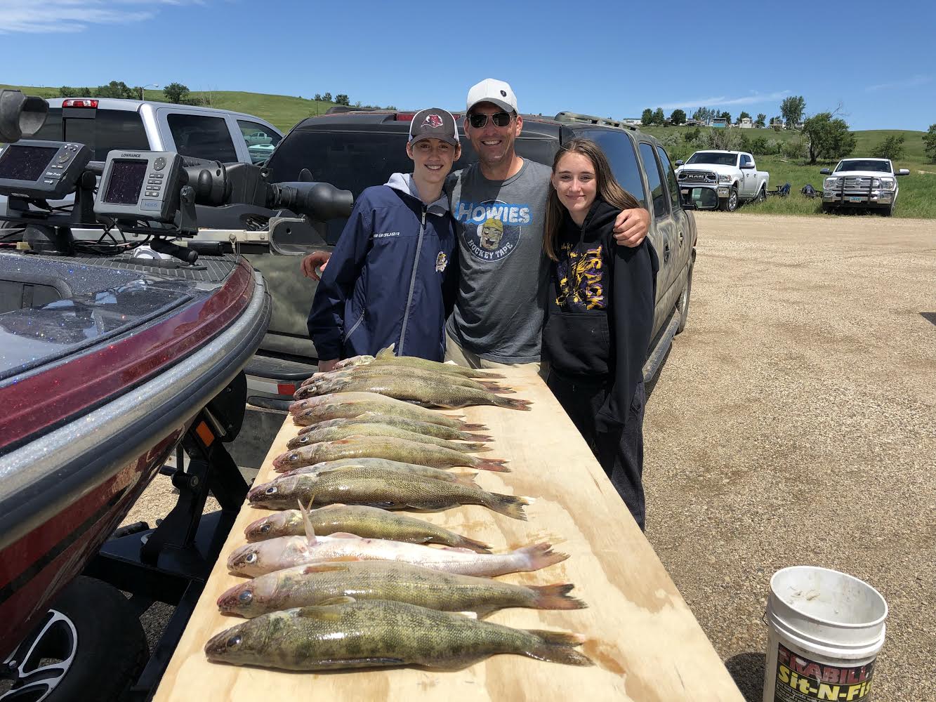 Lake Sakakawea Walleye Fishing Report